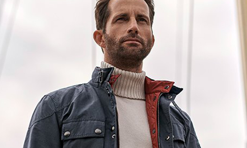 Belstaff collaborated with the British sailing team INEOS 